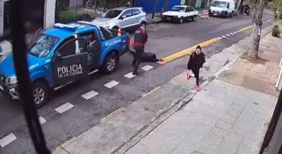 La Policía porteña baleó a un hombre cuando perseguía armado a su expareja