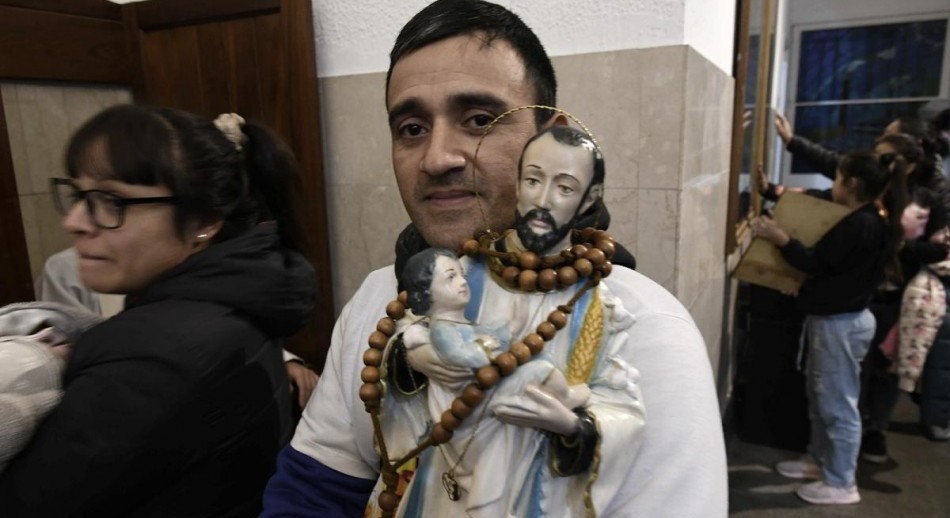 Miles de fieles en la celebración de San Cayetano, patrono