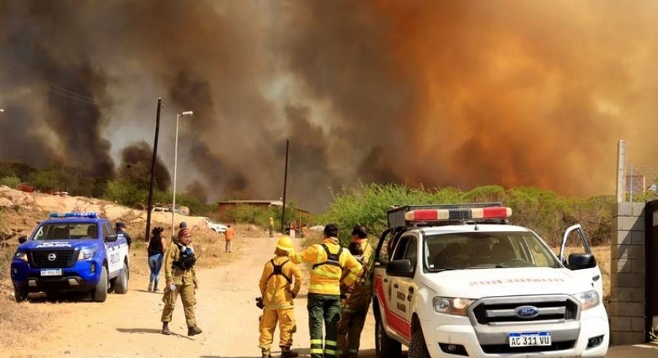 Detectaron nuevos focos de incendios en los valles cordobeses