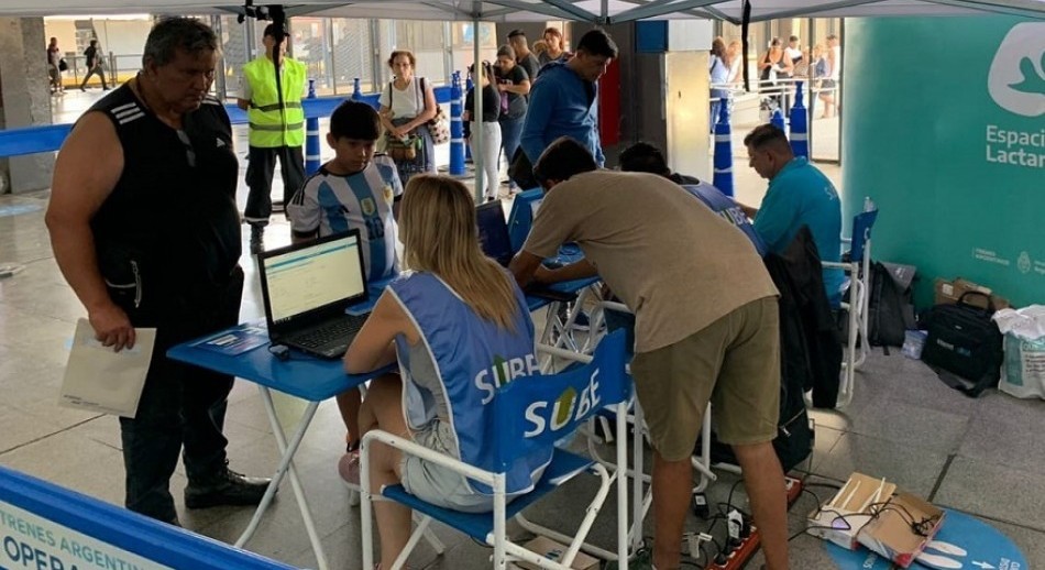 Siguen los operativos para registrar la Tarjeta Sube en distintos puntos del AMBA