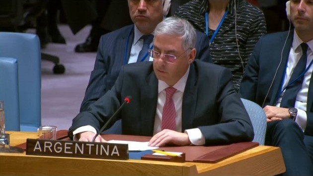 Argentina apoyó a Estados Unidos en la ONU y pidió la liberación del gendarme Nahuel Gallo